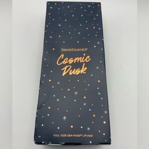 Bareminerals Cosmic Dusk Gen Nude Lip Duo:  IN BORDERLINE, IN NOTORIOUS.